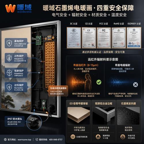 石墨烯电暖画安全吗？暖域电采暖科学原理解答